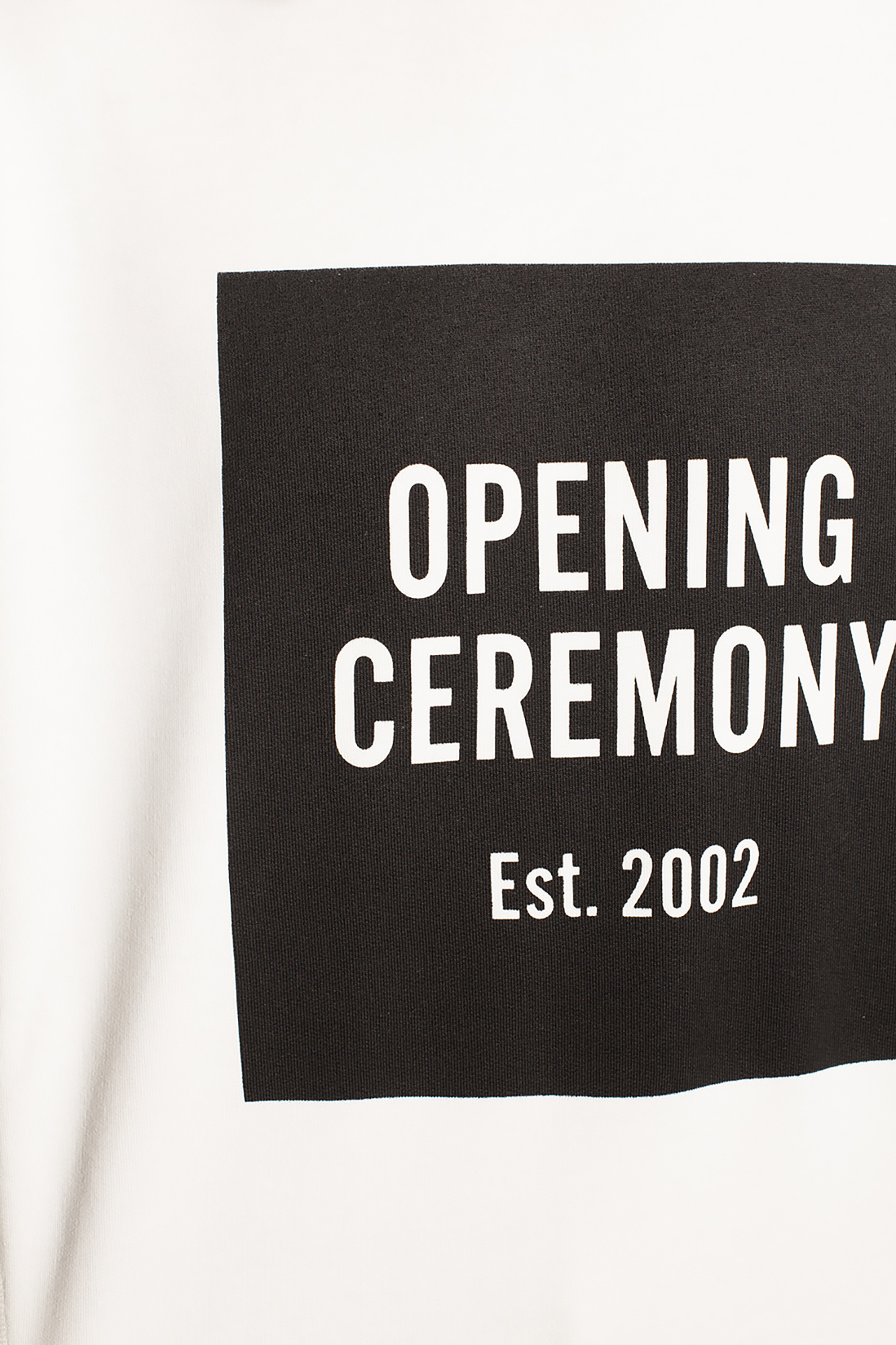 トレーナー+スウェット OPENING CEREMONY - OPENING CEREMONY / design sweat shirts M Opening Ceremony box-logo Sweatshirt | White | FARFETCH